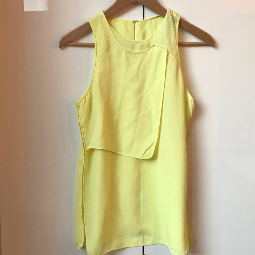 NEW Alexander Wang Neon Silk Tank